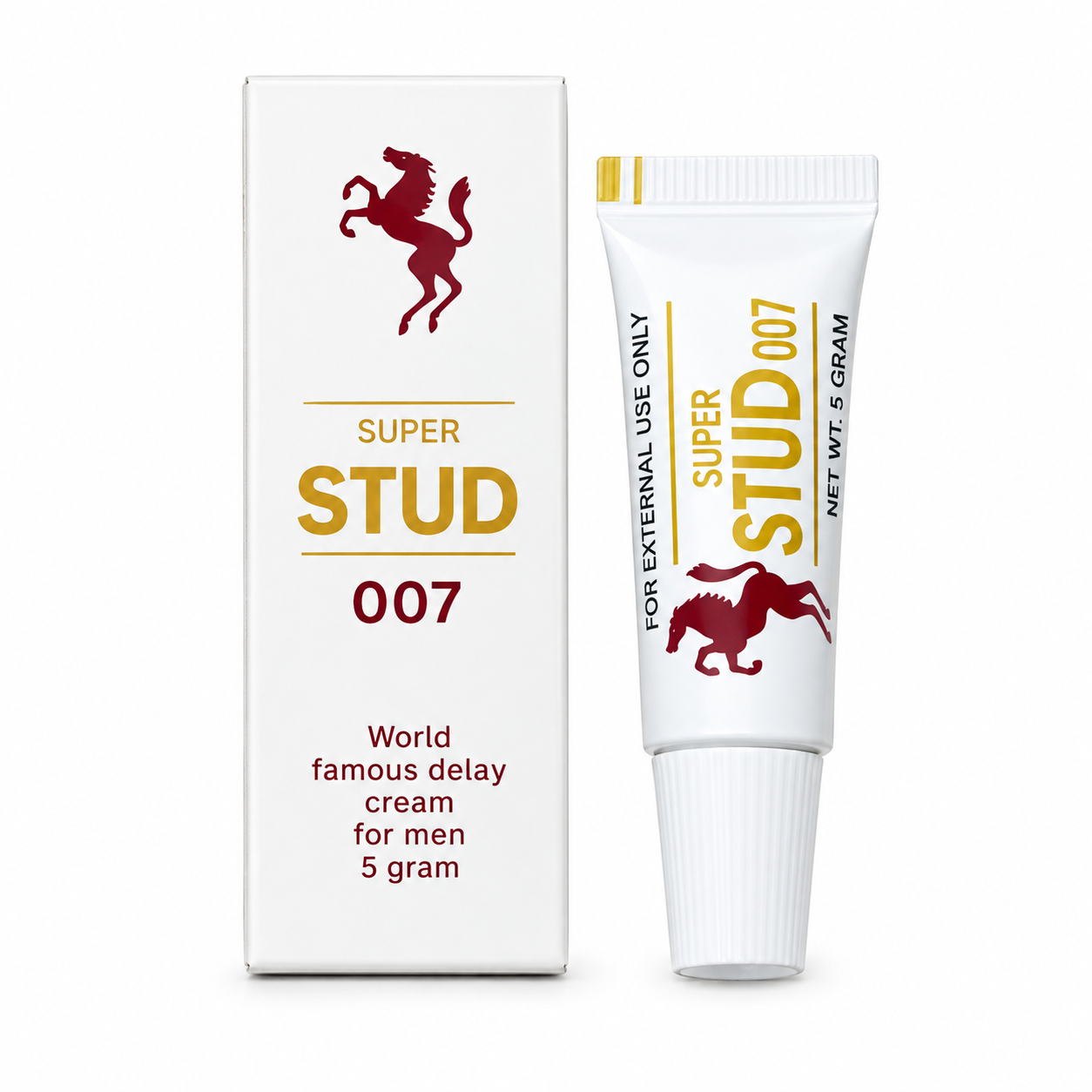 SUPER STUD 007 Delay Cream For Men Original - Obat Oles Pria Tahan Lama 5 Gram (Privasi Aman)