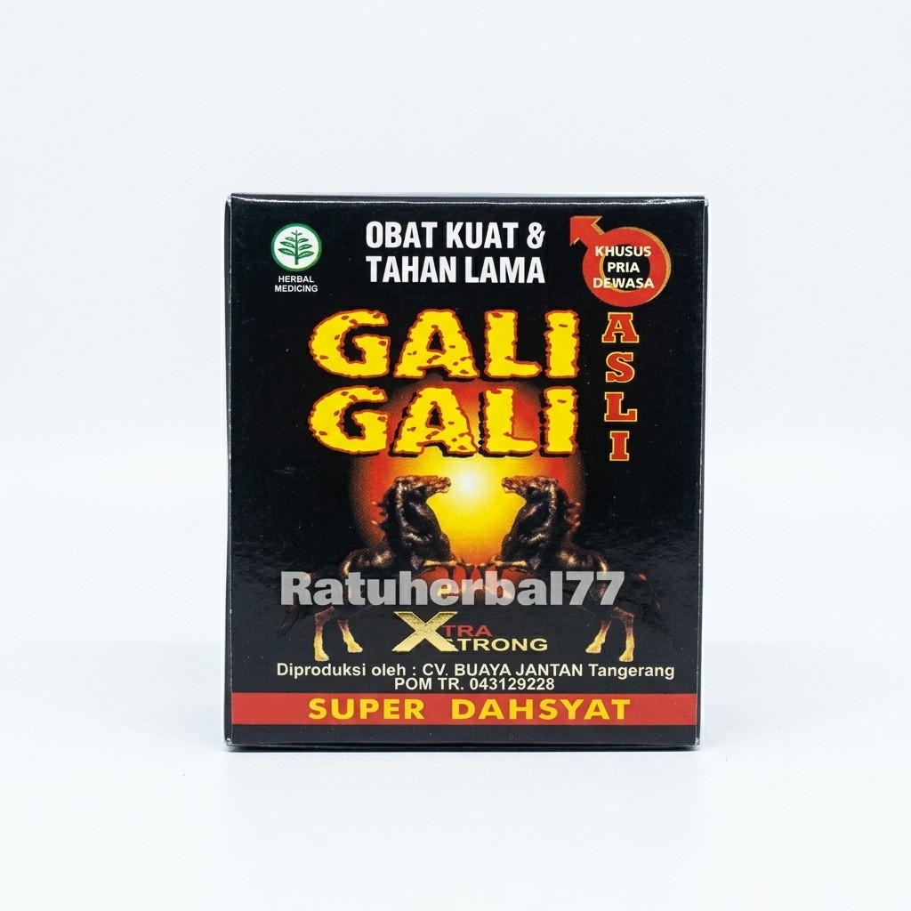 Kap Gali-Gali Hitam Box