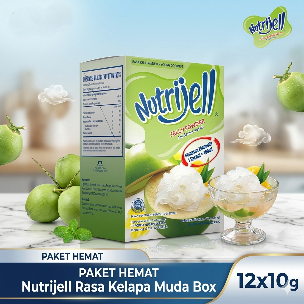 Nutrijell Kelapa/Coconut 1Box