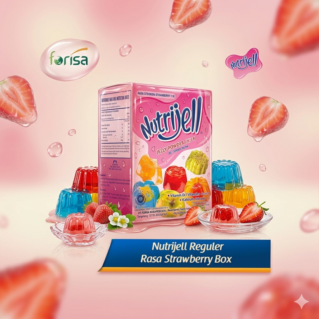 Nutrijell Strawberry 1Box